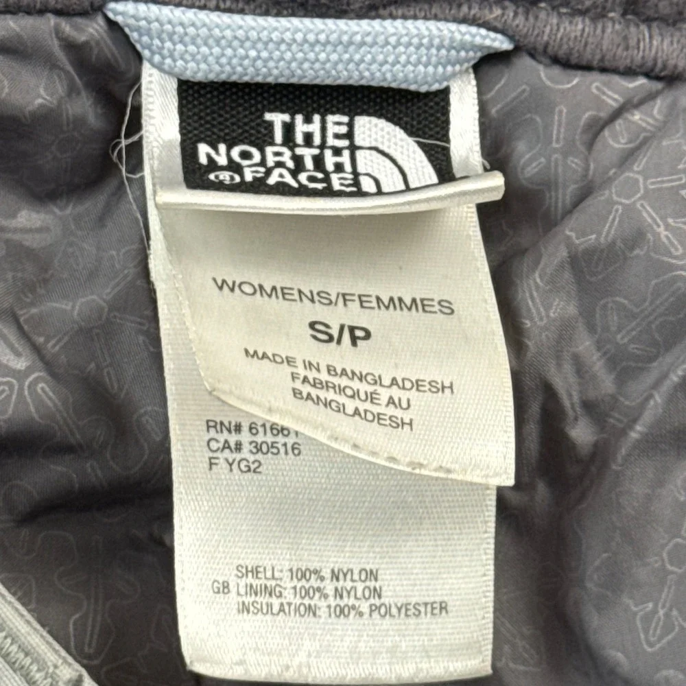 The North‎ Face Womens HyVent Gray Insulated Snow Ski Pants Small FYG2